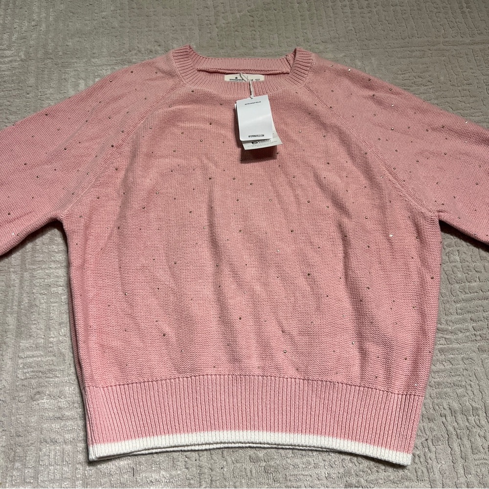 NWT Springfield Mexico Women’s Size 4 Cotton Long Sleeve Sweater